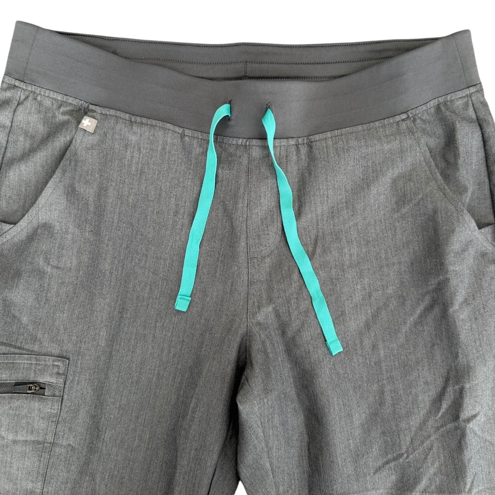 FIGS NWT Zamora 2.0 Scrub Pants Women Large Graphite Grey Jogger PO 3743 - Picture 3 of 12